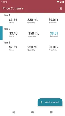 Price Compare android App screenshot 1